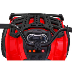 Quad ATV Air na akumulator dla dzieci Czerwony+ Koła pompowane + Radio MP3 + Wolny Start