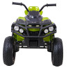 Quad ATV Air na akumulator dla dzieci Zielony + Koła pompowane + Radio MP3 + Wolny Start