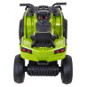 Quad ATV Air na akumulator dla dzieci Zielony + Koła pompowane + Radio MP3 + Wolny Start