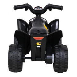 Quad Honda 250X TRX na akumulator Czarny + Klakson + LED + Ekoskóra