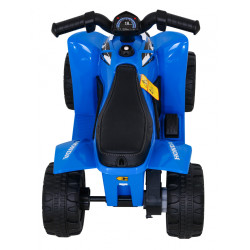 Quad Honda 250X TRX na akumulator Niebieski + Klakson + LED + Ekoskóra