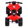 Quad Little Monster na akumulator dla najmłodszych Czerwony Napęd 25W