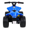 Quad Little Monster na akumulator dla najmłodszych Niebieski Napęd 25W