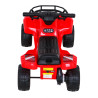 Quad Storm na akumulator dla dzieci Czerwony + Silnik 25W + MP3 USB + LED
