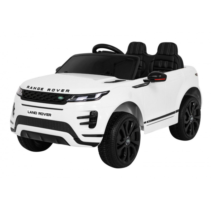 Range Rover Evoque na akumulator dla dzieci Biały SUV + Pilot