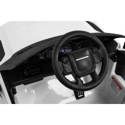 Range Rover Evoque na akumulator dla dzieci Biały SUV + Pilot
