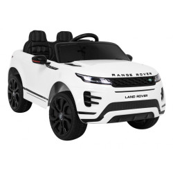 Range Rover Evoque na akumulator dla dzieci Biały SUV + Pilot