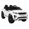 Range Rover Evoque na akumulator dla dzieci Biały SUV + Pilot
