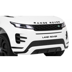 Range Rover Evoque na akumulator dla dzieci Biały SUV + Pilot