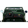 Autko Wojskowe Retro dla 3 dzieci Zielony Jeep Willys