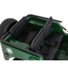 Autko Wojskowe Retro dla 3 dzieci Zielony Jeep Willys