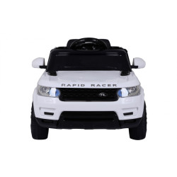 Autko Start Run na akumulator, Biały SUV + Pilot