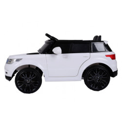 Autko Start Run na akumulator, Biały SUV + Pilot