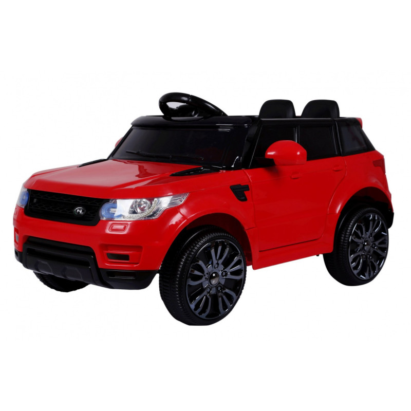 Autko Start Run na akumulator Czerwony SUV + Pilot + Funkcje bezpieczeństwa