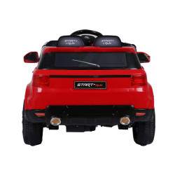 Autko Start Run na akumulator Czerwony SUV + Pilot + Funkcje bezpieczeństwa