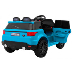 Autko Start Run na akumulator, Niebieski SUV + Pilot + Funkcje bezpieczeństwa