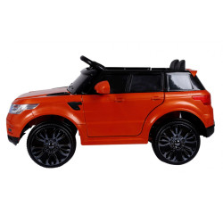 Autko Start Run na akumulator, Pomarańczowy SUV + Pilot