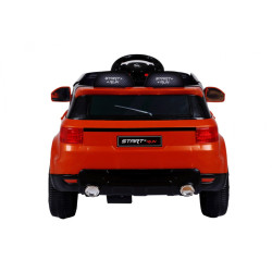 Autko Start Run na akumulator, Pomarańczowy SUV + Pilot