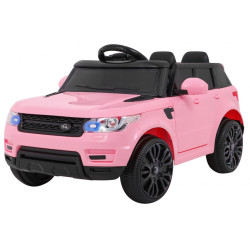 Autko Start Run na akumulator Różowy SUV + Pilot + Funkcje bezpieczeństwa