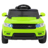 Autko Start Run na akumulator, Zielony SUV + Pilot