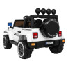 Auto Terenowe Full Time 4WD dla dzieci Biały + Napęd 4x4 + Pilot + Audio LED + Schowek