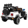 Auto Terenowe Full Time 4WD dla dzieci Biały + Napęd 4x4 + Pilot + Audio LED + Schowek