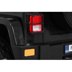 Auto Terenowe Full Time 4WD dla dzieci Czarny + Napęd 4x4 + Pilot + Audio LED + Schowek