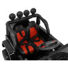 Auto Terenowe Full Time 4WD dla dzieci Czarny + Napęd 4x4 + Pilot + Audio LED + Schowek