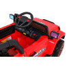 Auto Terenowe Full Time 4WD dla dzieci Czerwony + Napęd 4x4 + Pilot + Audio LED + Schowek