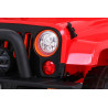 Auto Terenowe Full Time 4WD dla dzieci Czerwony + Napęd 4x4 + Pilot + Audio LED + Schowek