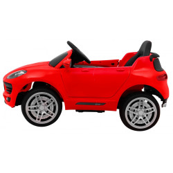 Autko Turbo-S na akumulator dla dzieci Czerwony Suv + Pilot