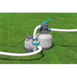 Piaskowa Pompa Filtrująca do basenów BESTWAY 8327 l/h + Złączki + Węże