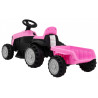 Traktor z Przyczepą Różowy