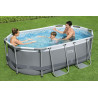 Basen stelażowy Power Steel 305x200x84 10x6FT BESTWAY + 5w1 + ChemConnect