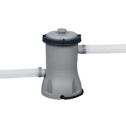 Basen stelażowy Steel Pro MAX 366x100 Szary 12FT BESTWAY 4w1 + Pompa Filtr + Drabinka