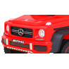 Mercedes G63 AMG Autko na akumulator Czerwony + Pilot + 6 kół EVA + Wolny Start + MP3 LED