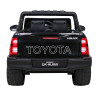 Toyota Hilux na akumulator dla dzieci Czarny Pickup + Napęd 4x4 + Pilot