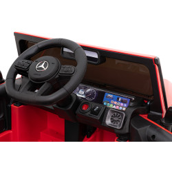 Mercedes AMG G63 dla dzieci Czerwony + Pilot