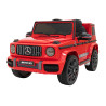 Mercedes AMG G63 dla dzieci Czerwony + Pilot
