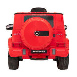 Mercedes AMG G63 dla dzieci Czerwony + Pilot