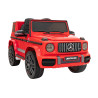 Mercedes AMG G63 dla dzieci Czerwony + Pilot
