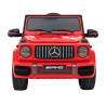 Mercedes AMG G63 dla dzieci Czerwony + Pilot