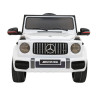 Mercedes AMG G63 dla dzieci Biały + Pilot