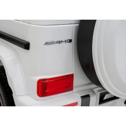 Mercedes AMG G63 dla dzieci Biały + Pilot
