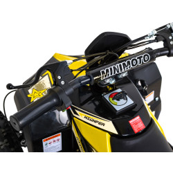 Quad HIPERFECT na akumulator Żółty 35km/h + Silnik 1000W + Koła pompowane + Regulacja siedzenia