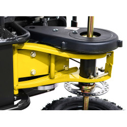 Quad HIPERFECT na akumulator Żółty 35km/h + Silnik 1000W + Koła pompowane + Regulacja siedzenia