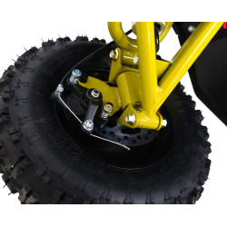 Quad HIPERFECT na akumulator Żółty 35km/h + Silnik 1000W + Koła pompowane + Regulacja siedzenia