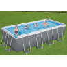 Basen stelażowy Power Steel 488x244x122 Szary 16x8FT BESTWAY 6w1