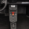 Auto Lamborghini Aventador SV na akumulator dla 2 dzieci Czerwony + Pilot 2,4 GHz + Pianka EVA + Audio LED