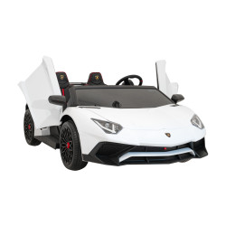 Pojazd Lamborghini Aventador SV Biały